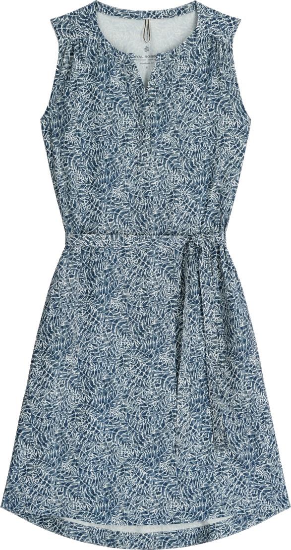 Spotless Traveler Tank Dress - deep blue briar print 1