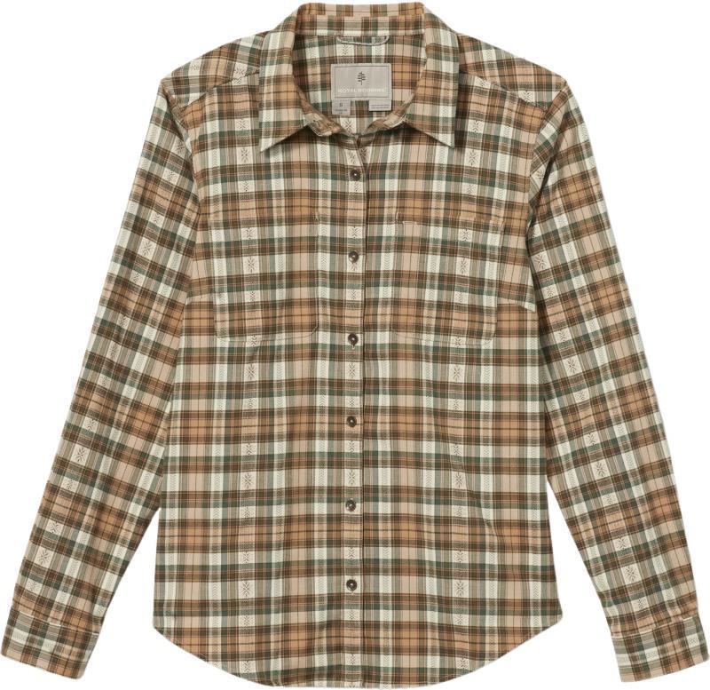 Thermotech Flannel - Womens - dark olive picchu 1