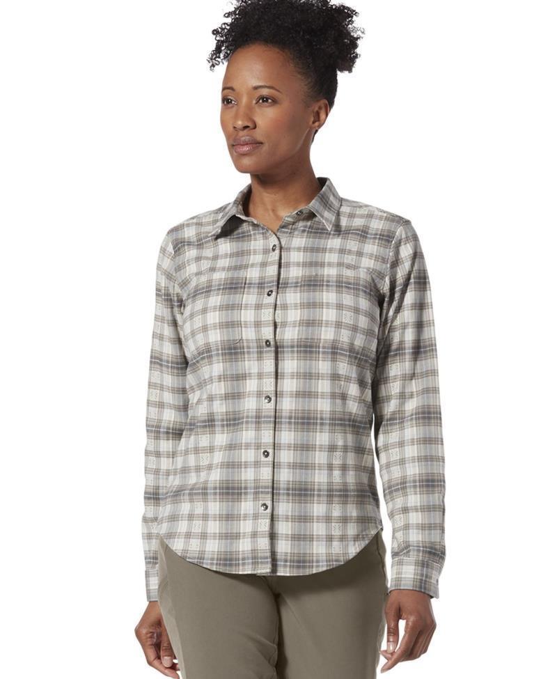 Thermotech Flannel - Womens - silver birch picchu 1