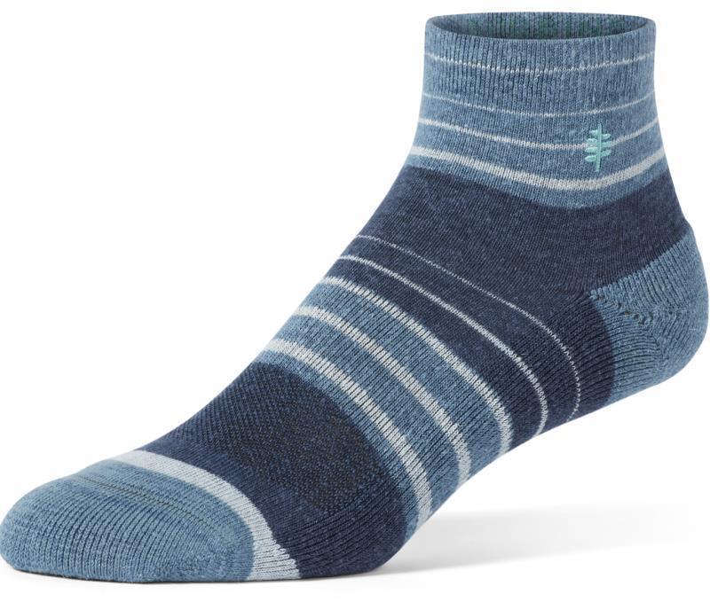 Treetech Quarter Pattern Socks - Collins Blue 1