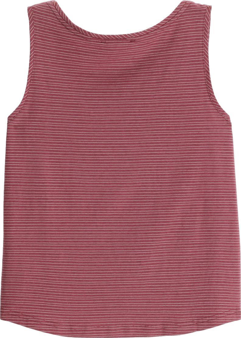 Vacationer Boxy Tank - Womens - wild rhubarb stripe 1