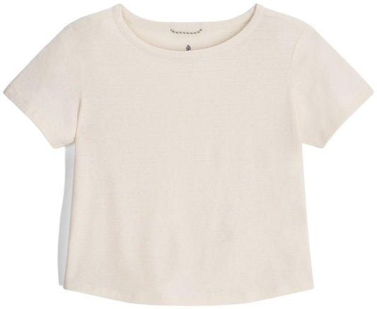 Vacationer Boxy Tee - Womens - undyed 1