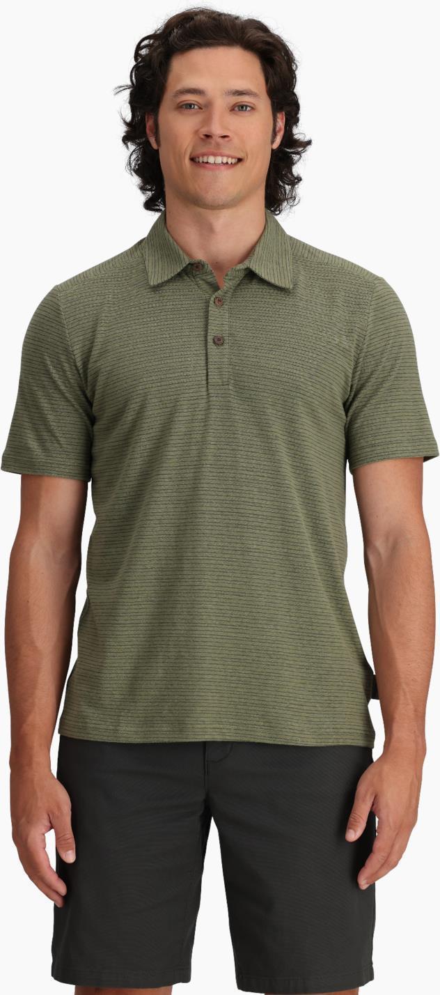 Vacationer Polo - Mens - Fiddlehead Stripe 2