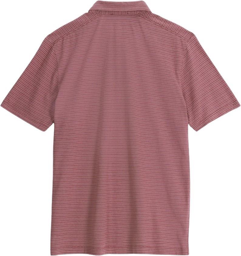 Vacationer Polo - Mens - wild rhubarb stripe 1