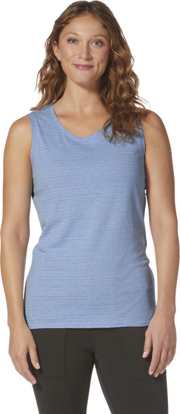 Vacationer Tank - Womens - Larkspur Mist Stripe 2