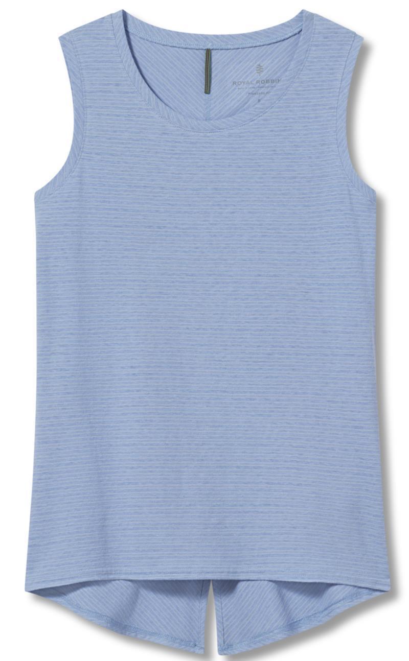Vacationer Tank - Womens - larkspur mist stripe 1