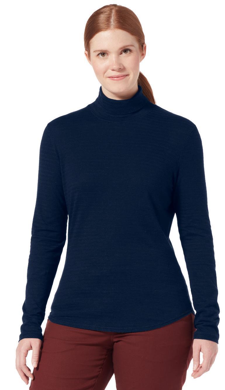 Vacationer Turtleneck LS - Womens - Naval 2