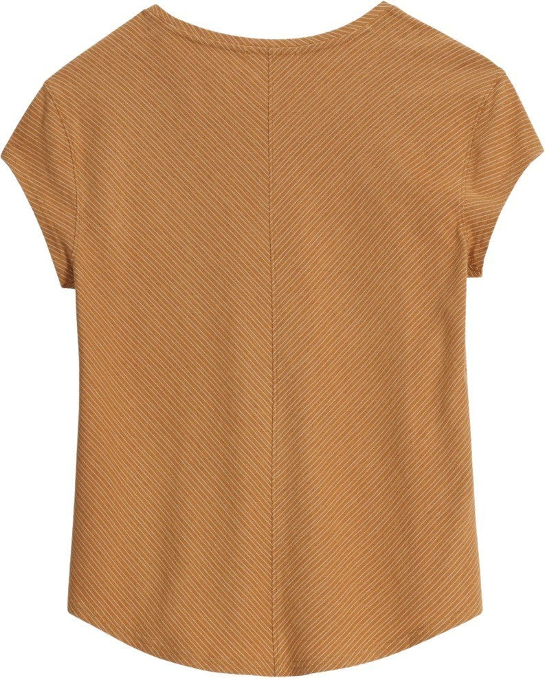 Vacationer V-Neck SS - Womens - lion stripe 1