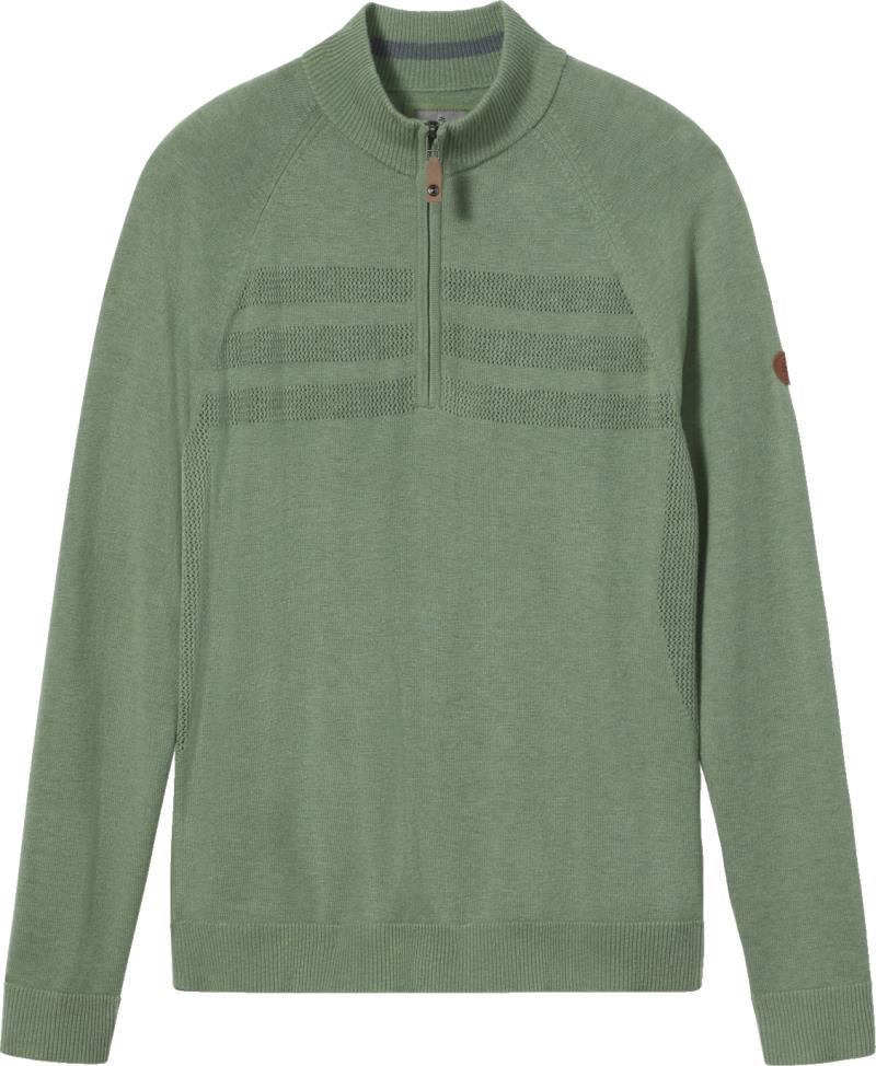 Ventour 1/4 Zip Sweater - Mens - jade frost 1