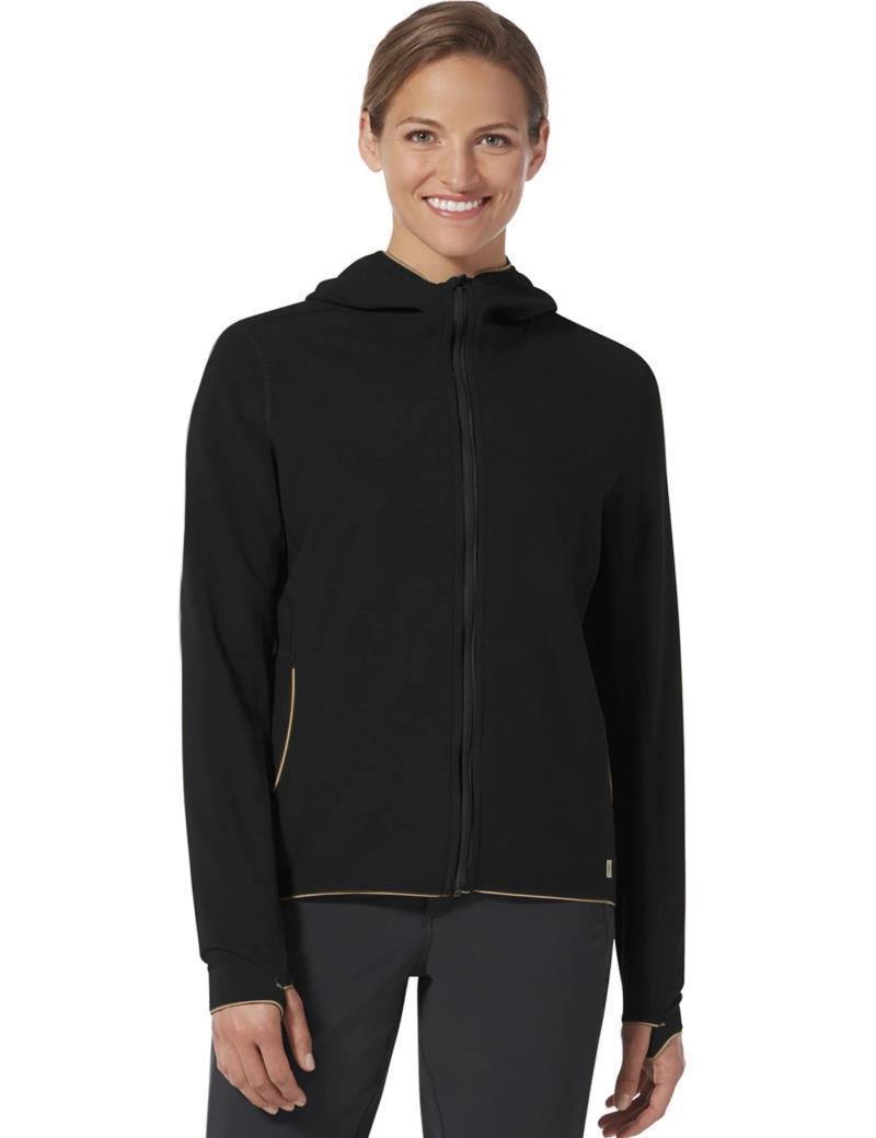 Venturelayer Fleece Hoody - Womens - black 1