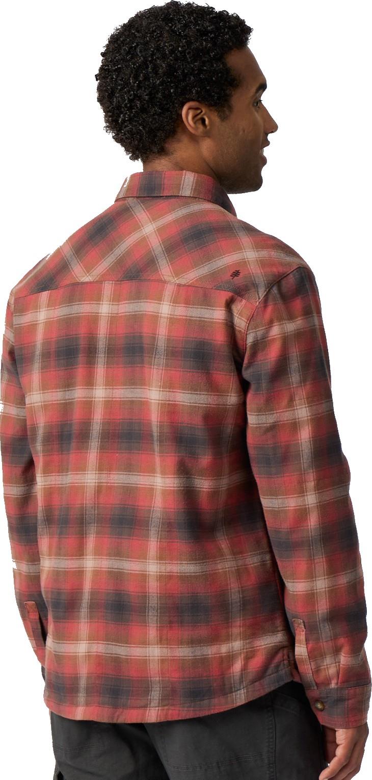 Vista Flannel Shacket - Mens - spice grizzly plaid 1
