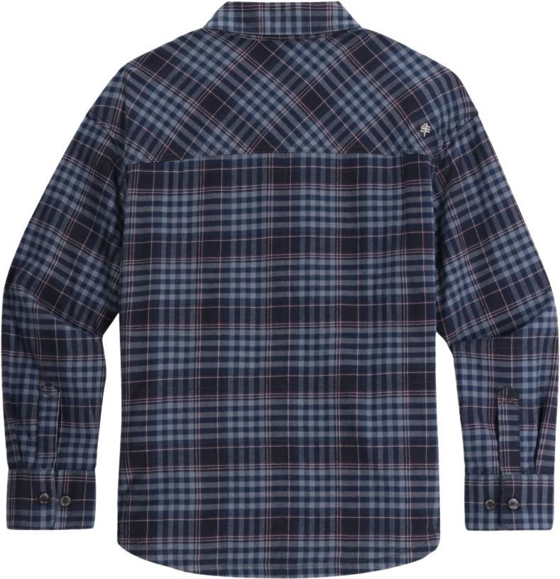 Vista Flannel Shacket - Womens - deep blue antelope plaid 1