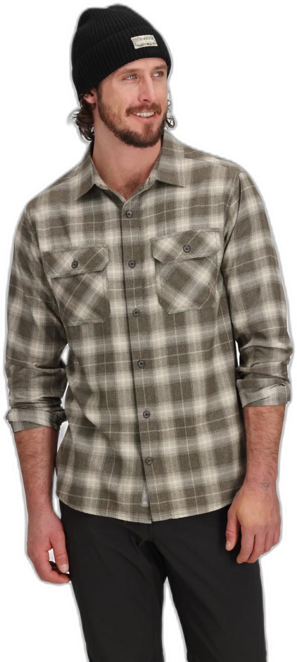 Vogelsang LS - Mens - everglade round top plaid 1