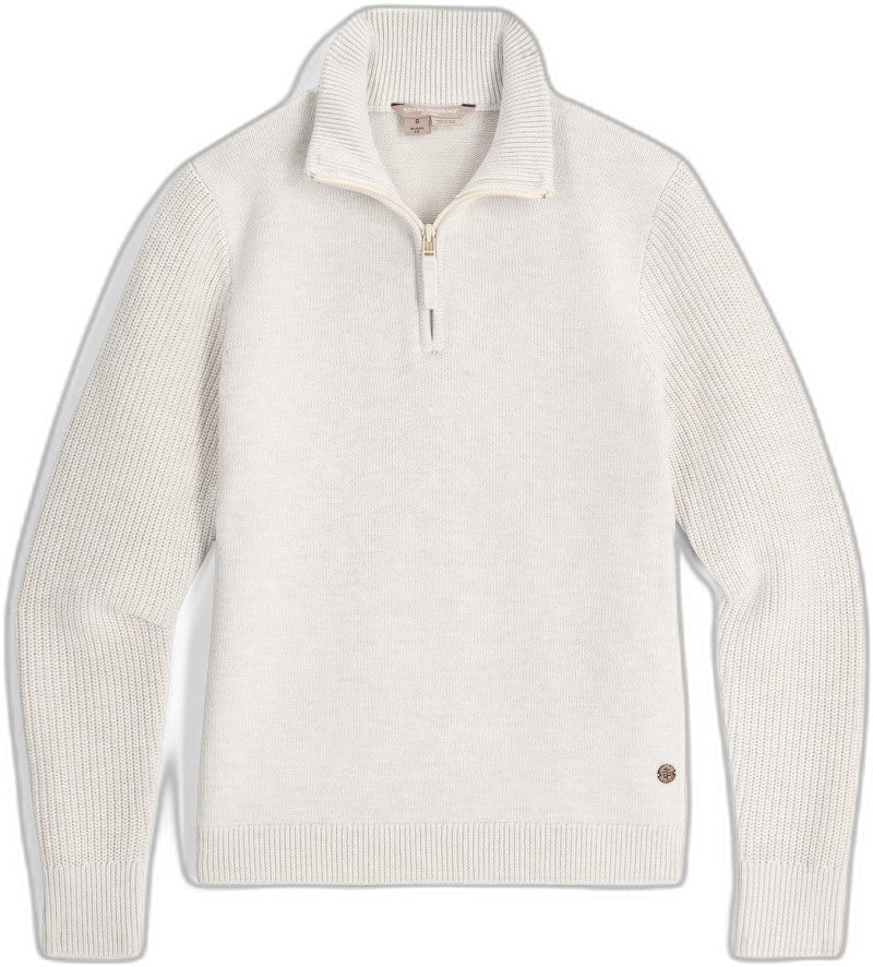 Westlands 1/4 Zip - Womens - chalk heather 1