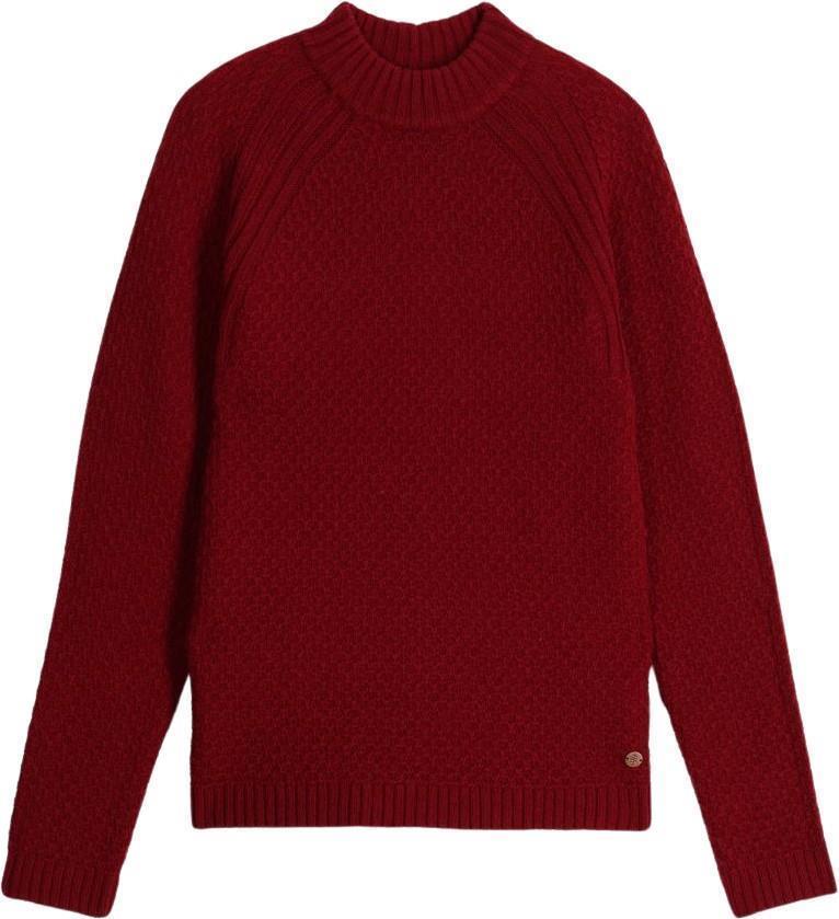 Westlands Mock Neck - Womens - Syrah 1