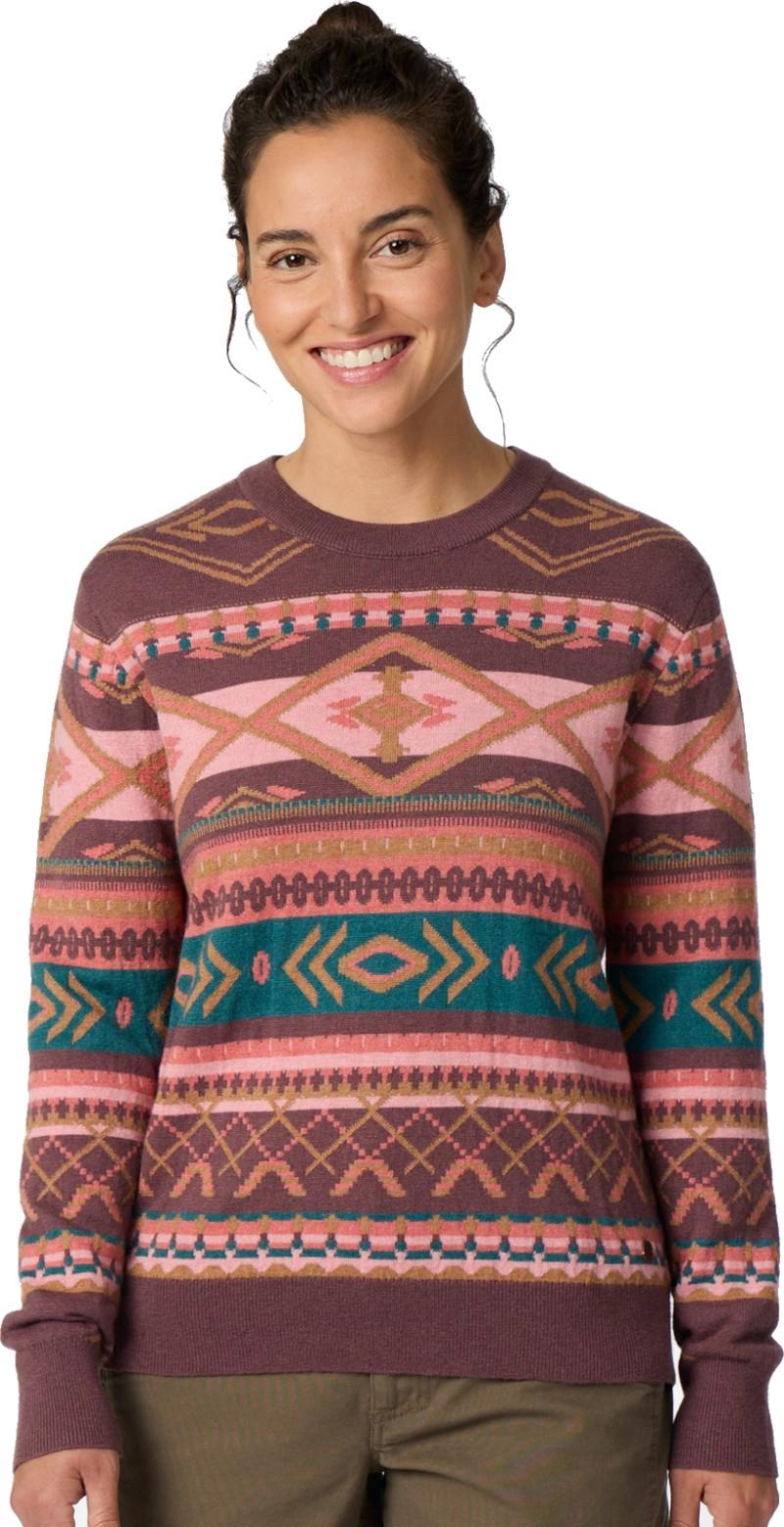 Westlands Pullover - Womens - huckleberry acacia print 1