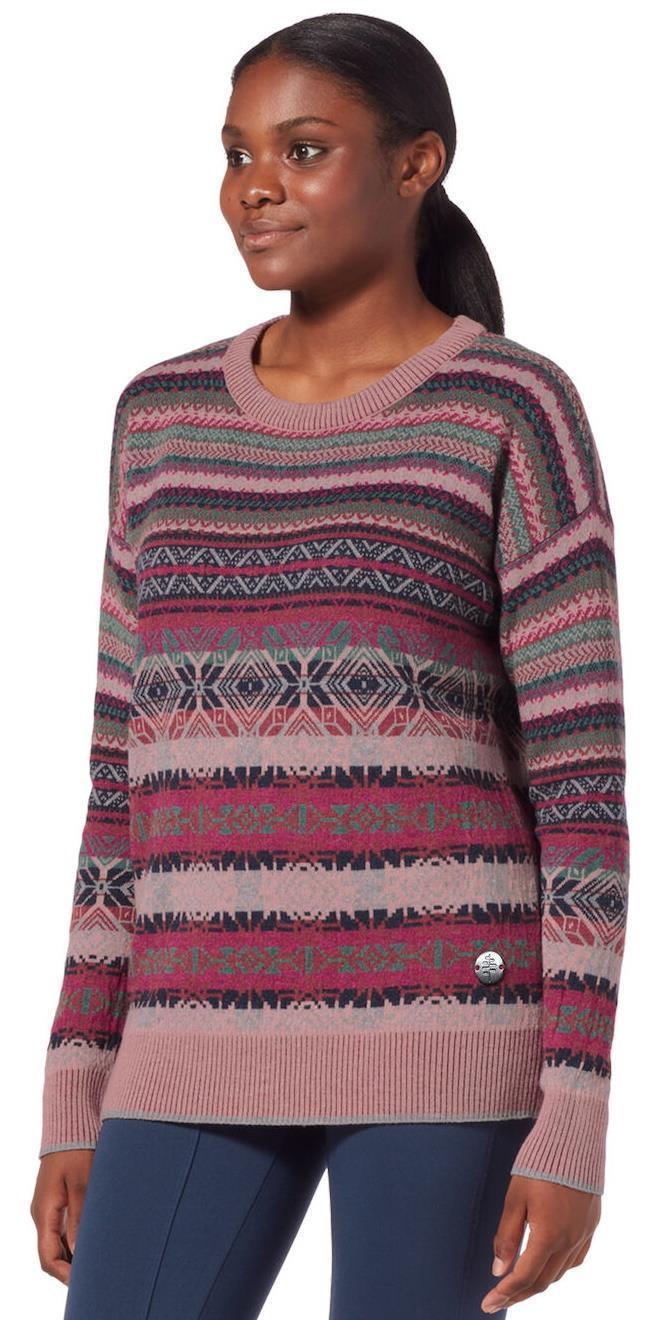 Westlands Relaxed Pullover - Womens - Fuschia 2