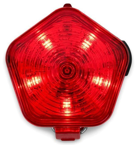 Audible Beacon Safety Light - Red Currant 1