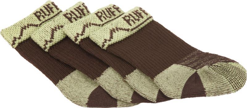 Bark N Boot Socks - earth brown 1