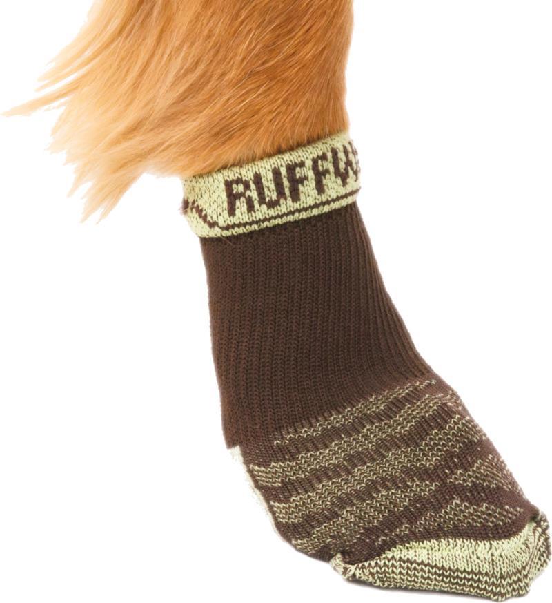 Bark N Boot Socks - earth brown 1