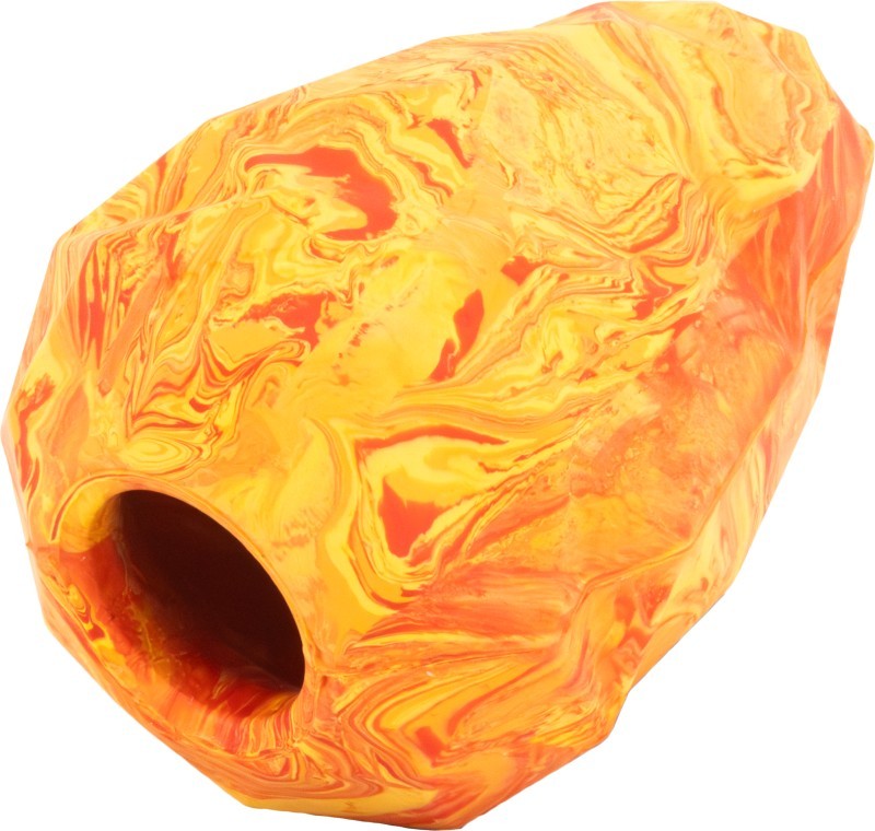 Gnawt-a-Cone Toy - salamander orange 1