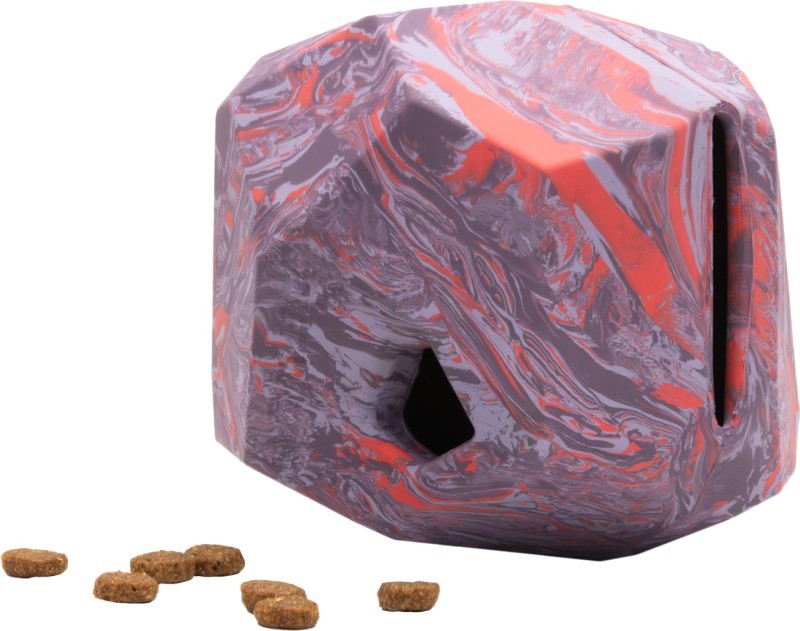 Gnawt-a-Rock Toy - purple orchid 1
