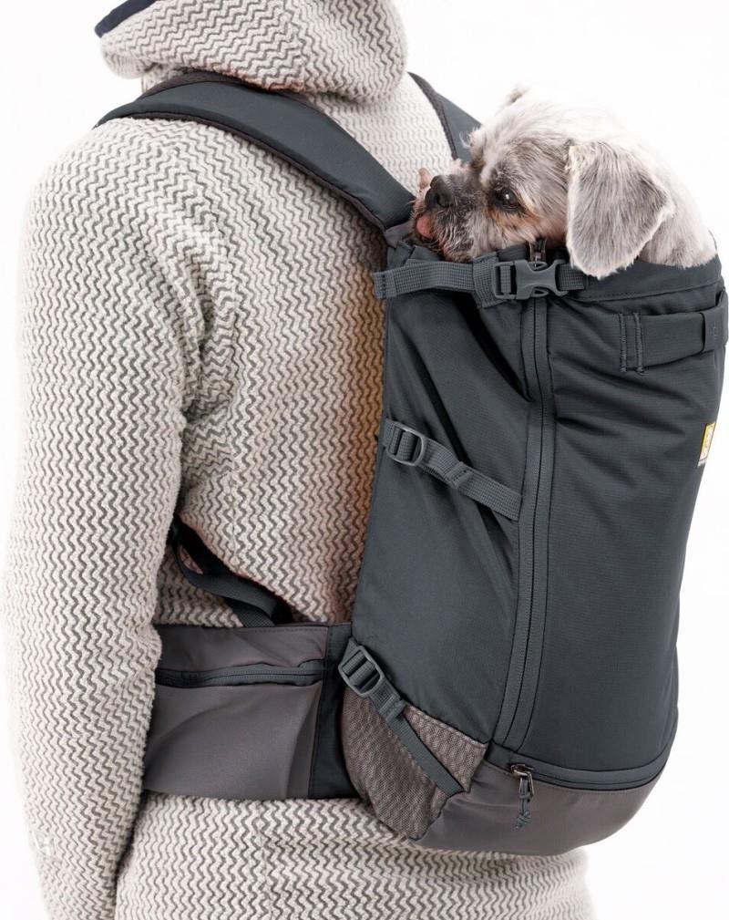Hitch Hiker Dog Backpack Carrier - basalt gray 1