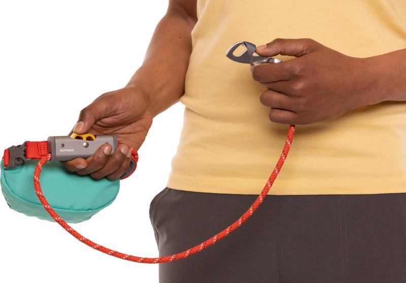 Hitch Hiker Leash - Aurora Teal 5