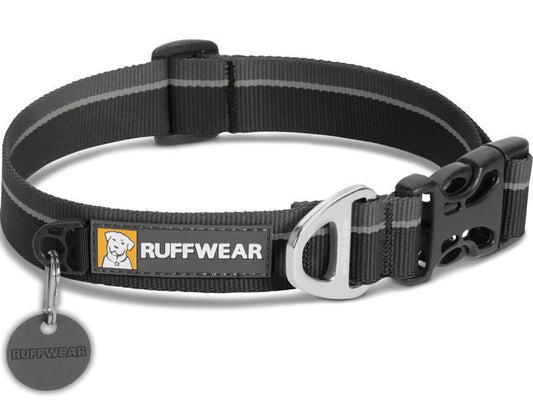 Hoopie Collar - Solid - obsidian black 1