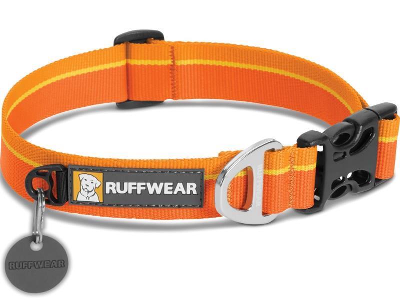 Hoopie Collar - Solid - orange sunset 1