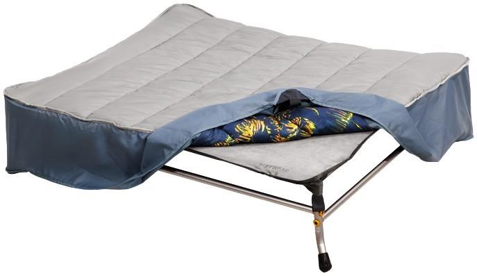 Mt. EverRest Insulated Dog Cot Cover - deep jungle 1