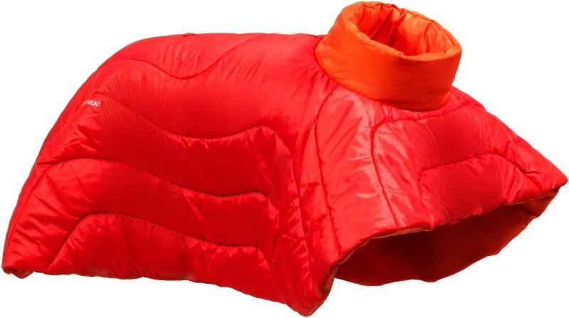 Palisades Sleep Poncho - red currant 1