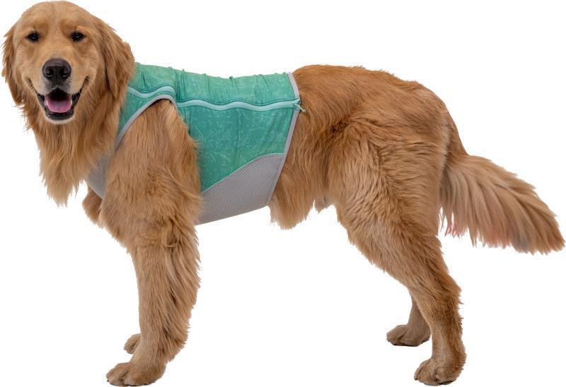 Swamp Cooler Zip Vest - Aurora Teal 7
