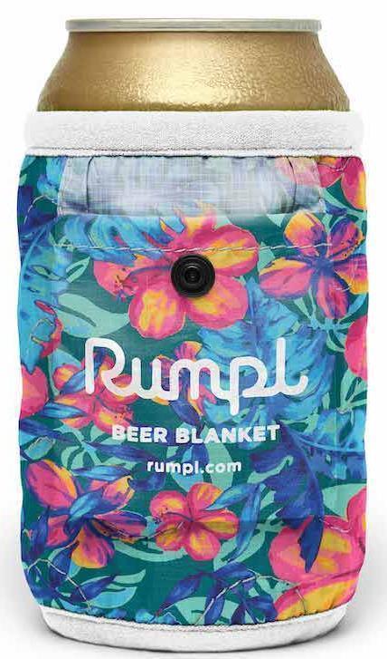 Beer Blanket Coozy - Blue Hawaii 1