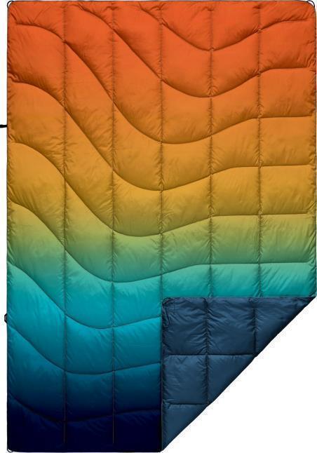 Down Printed Blanket - 1 Person - baja fade 1