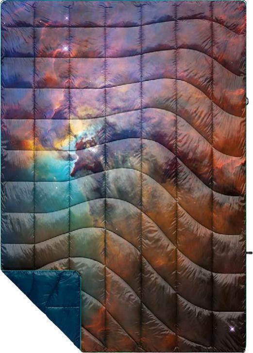 Down Printed Blanket - 1 Person - lagoon nebula 1