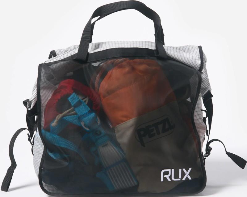 Rux Packing Bag 20L Mesh - white w/ black grid 1