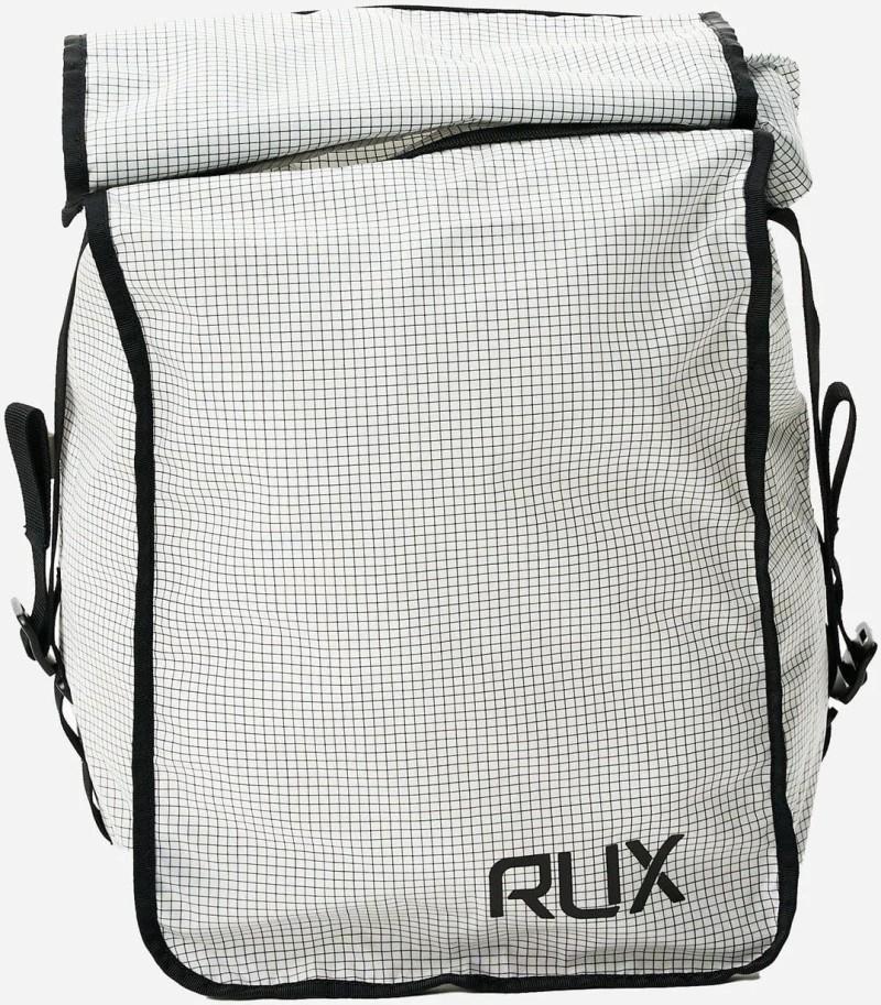 Rux Packing Cube 10L Mesh - white w/ black grid 1