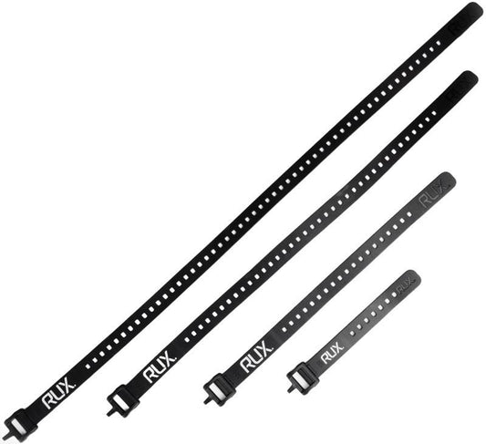 Rux Utility Straps - 4 Pack - black 1