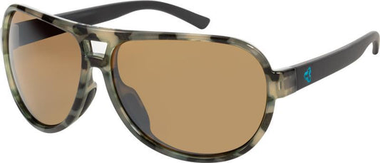 Comox, Grey Demi / Matte Black Frame, Brown / Silver Mirror Lens - not applicable 1