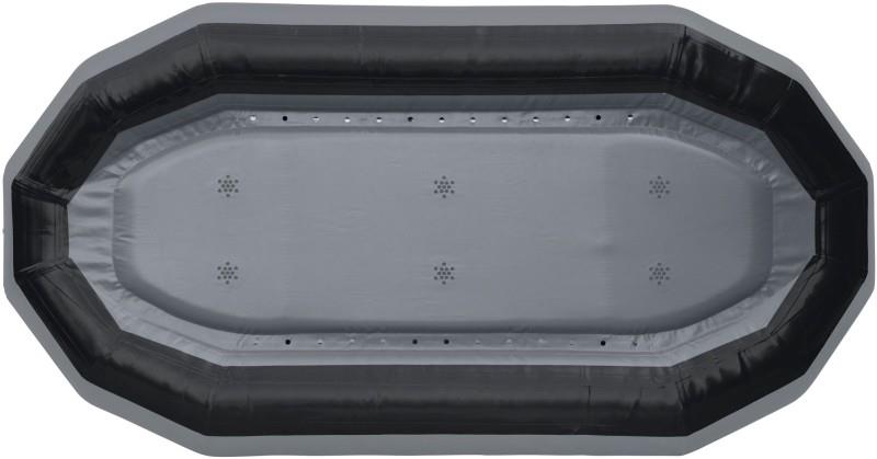 Outlaw 140 Self-Bailing Raft - gray 1