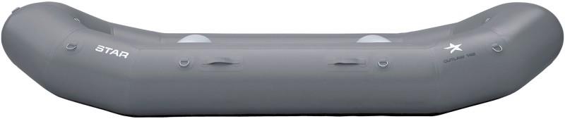 Outlaw 142 Self-Bailing Raft - gray 1