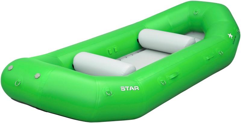 Outlaw 142 Self-Bailing Raft - lime 1