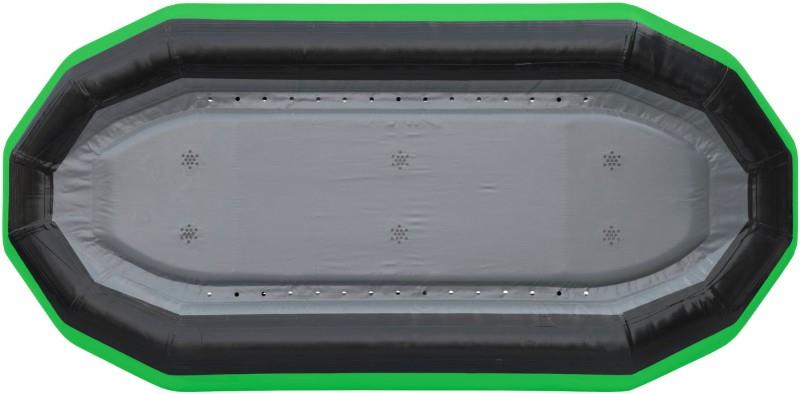 Outlaw 150 Self-Bailing Raft - lime 1