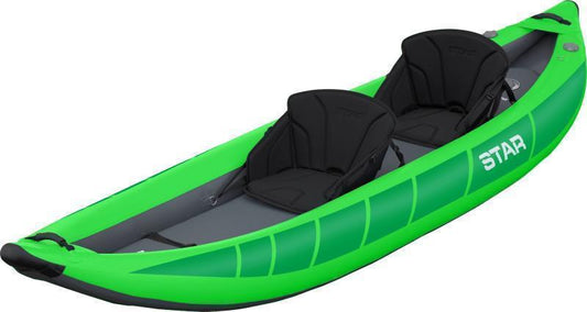 Raven II Inflatable Kayak - lime 1