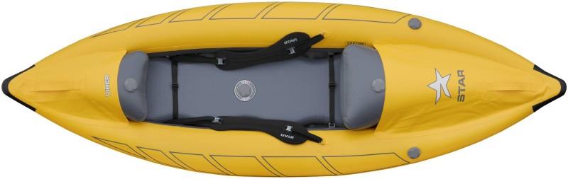 Viper Inflatable Kayak - yellow 1