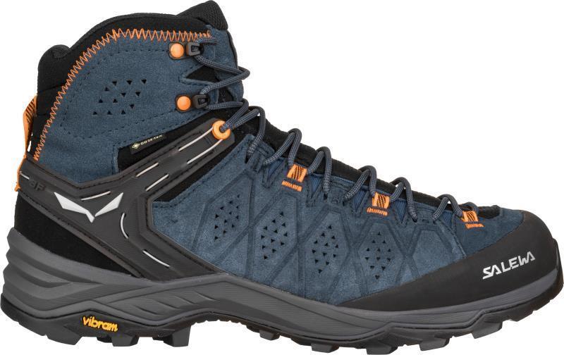 Alp Trainer 2 Mid GTX - Mens - Dark Denim / Fluo Orange 2
