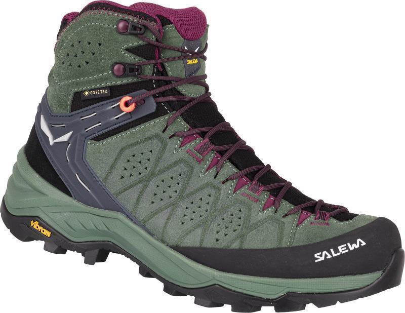 Alp Trainer 2 Mid GTX - Womens - Duck Green / Rhododendon 1