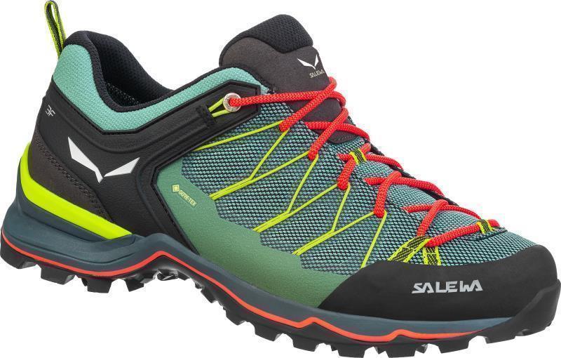 Mountain Trainer Lite GTX - Womens - Feld Green / Fluo Coral 1