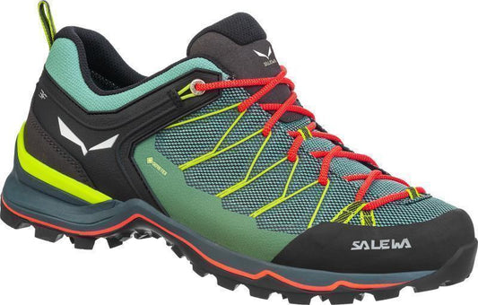 Mountain Trainer Lite GTX - Womens - Feld Green / Fluo Coral 1
